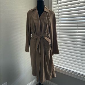 Twill Trench Coat